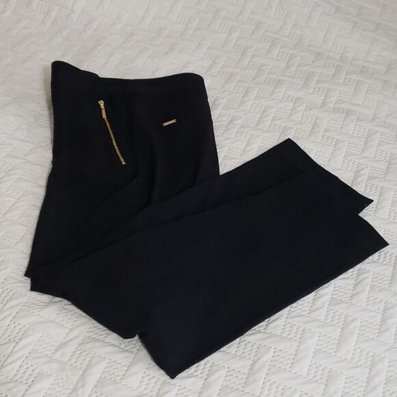 Tahari Pants - Tahari. NWOT. Black Straight Leg Dress Pants. Size M